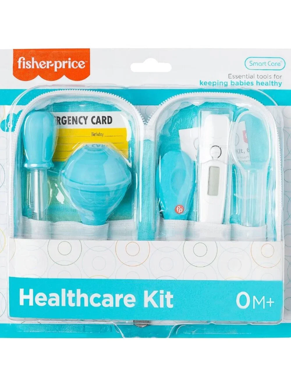 Fisher-Price 6-Piece Baby Healthcare Kit, Newborn Essentials